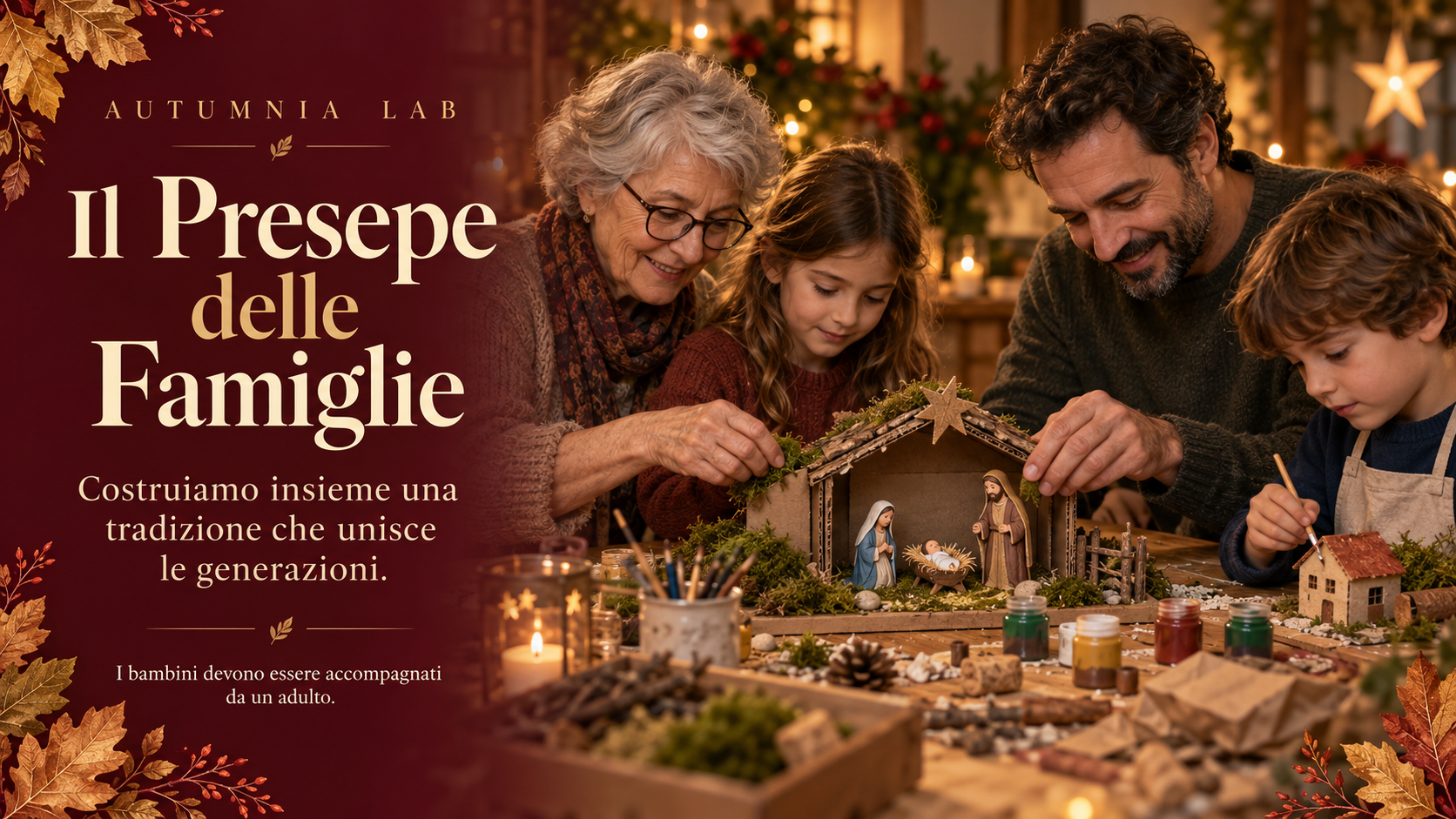 AUTUMNIA LAB - Il Presepe delle Famiglie